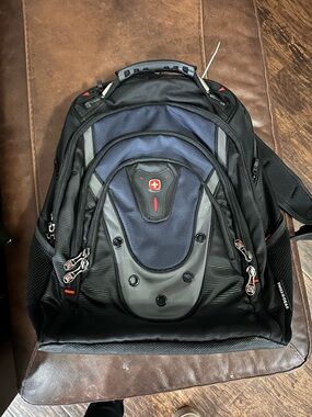 Wenger Swiss Gear Mens Ibex 17" Laptop Backpack Black OS